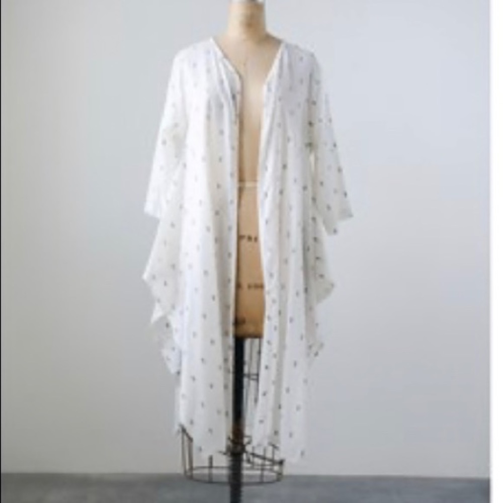 Embellish Cotton Dobby Joy Shrug